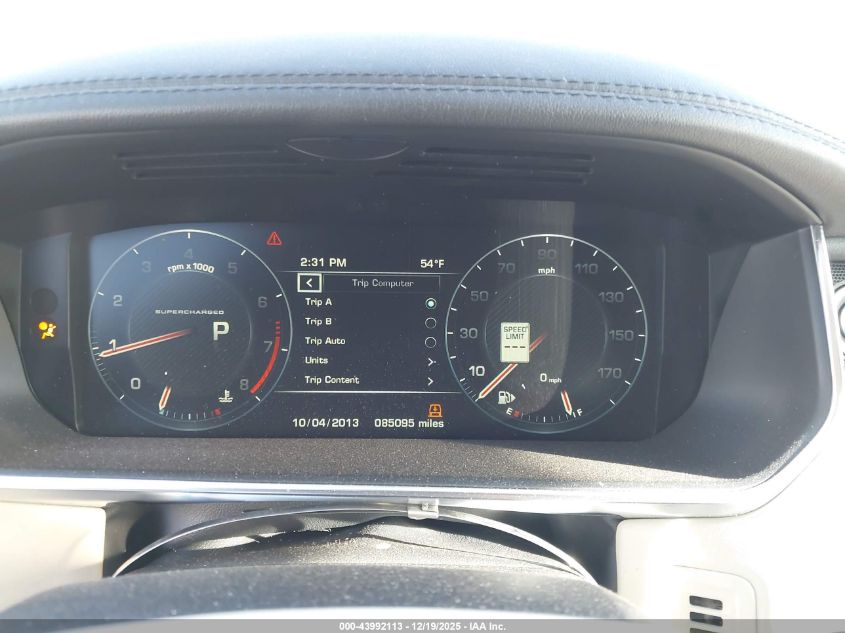 2016 Land Rover Range Rover 5.0L V8 Supercharged VIN: SALGS3EF4GA257683 Lot: 43992113