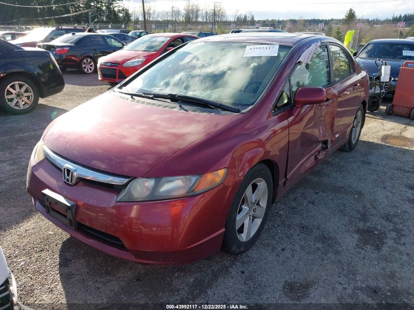 2006 Honda Civic Ex VIN: 1HGFA16846L134965 Lot: 43992117