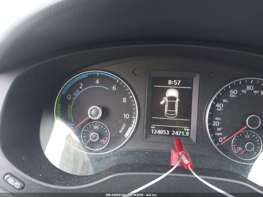 2013 Volkswagen Jetta Hybrid Sel VIN: 3VW637AJ1DM277628 Lot: 43992120