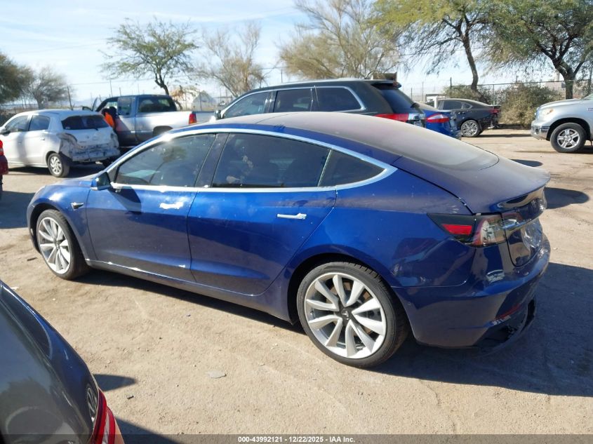 2018 Tesla Model 3 Long Range/Mid Range VIN: 5YJ3E1EA2JF008108 Lot: 43992121