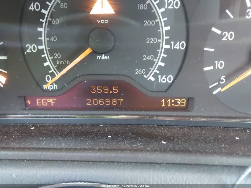 1999 Mercedes-Benz Clk 320 VIN: WDBLJ65G4XF046410 Lot: 43992129