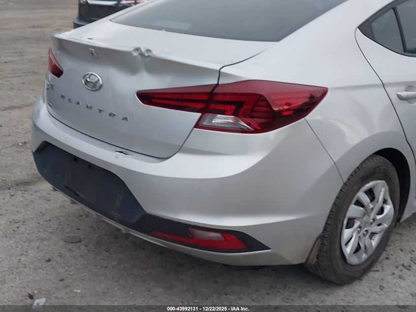 2019 Hyundai Elantra Se VIN: 5NPD74LF3KH476401 Lot: 43992131
