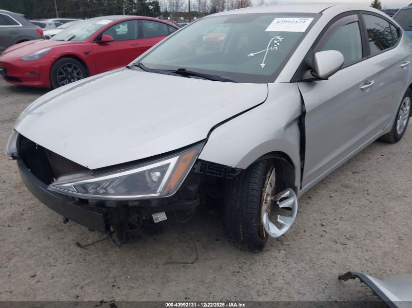 2019 Hyundai Elantra Se VIN: 5NPD74LF3KH476401 Lot: 43992131