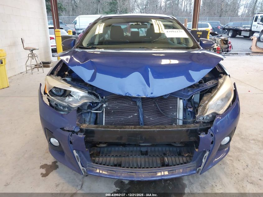 2016 Toyota Corolla S Plus VIN: 2T1BURHE8GC623948 Lot: 43992137