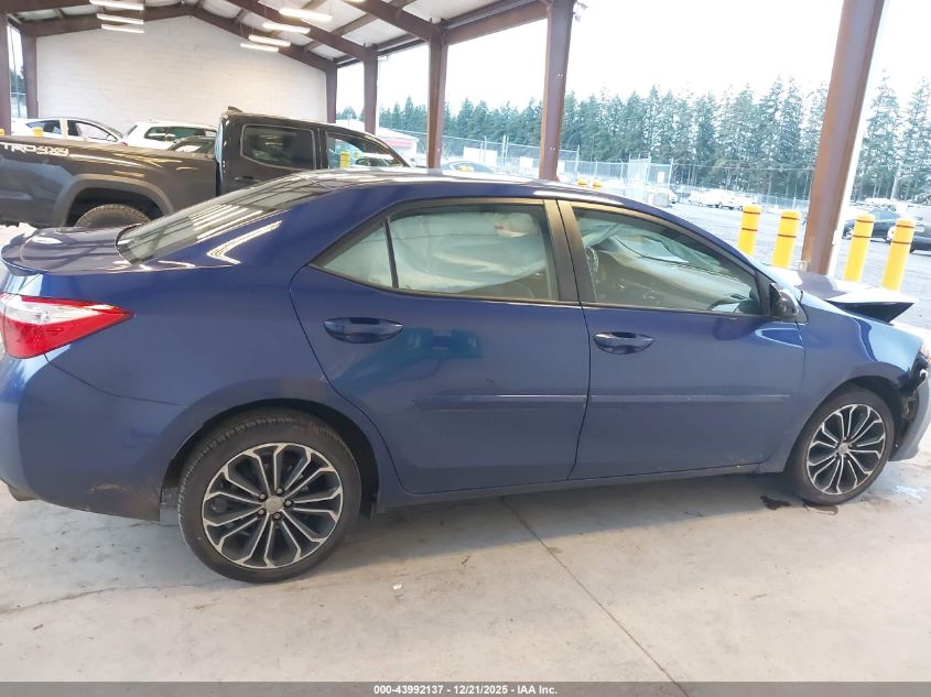 2016 Toyota Corolla S Plus VIN: 2T1BURHE8GC623948 Lot: 43992137