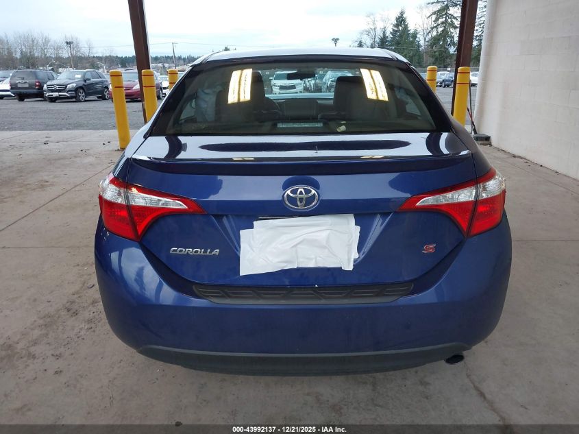 2016 Toyota Corolla S Plus VIN: 2T1BURHE8GC623948 Lot: 43992137