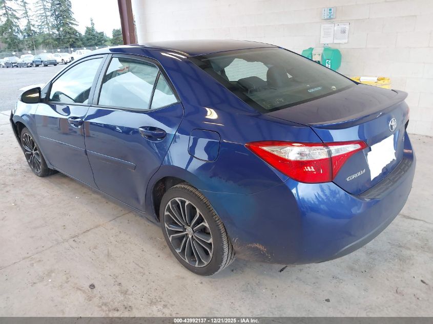 2016 Toyota Corolla S Plus VIN: 2T1BURHE8GC623948 Lot: 43992137