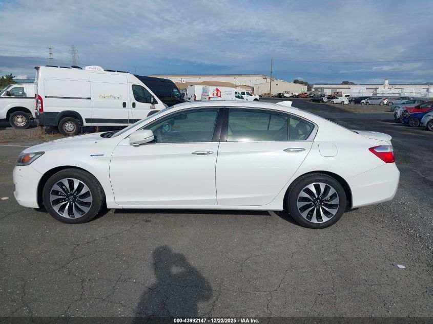 2015 Honda Accord Hybrid Ex-L VIN: 1HGCR6F5XFA004506 Lot: 43992147