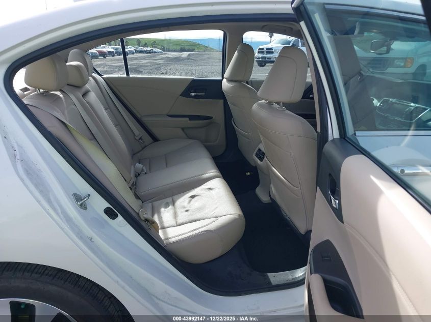 2015 Honda Accord Hybrid Ex-L VIN: 1HGCR6F5XFA004506 Lot: 43992147