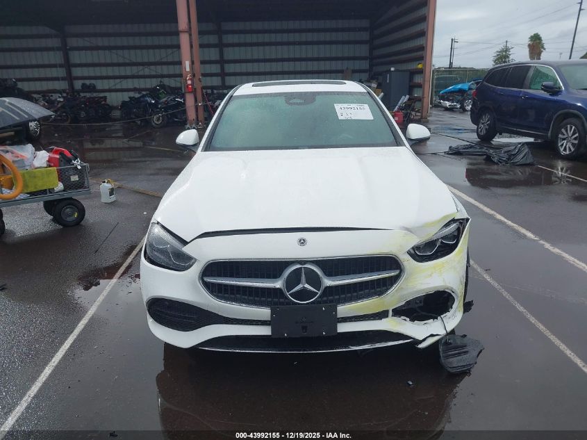 2024 Mercedes-Benz C 300 VIN: W1KAF4GB4RR211346 Lot: 43992155