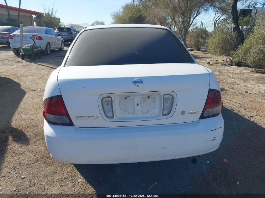2003 Nissan Sentra Gxe VIN: 3N1CB51D33L795108 Lot: 43992156