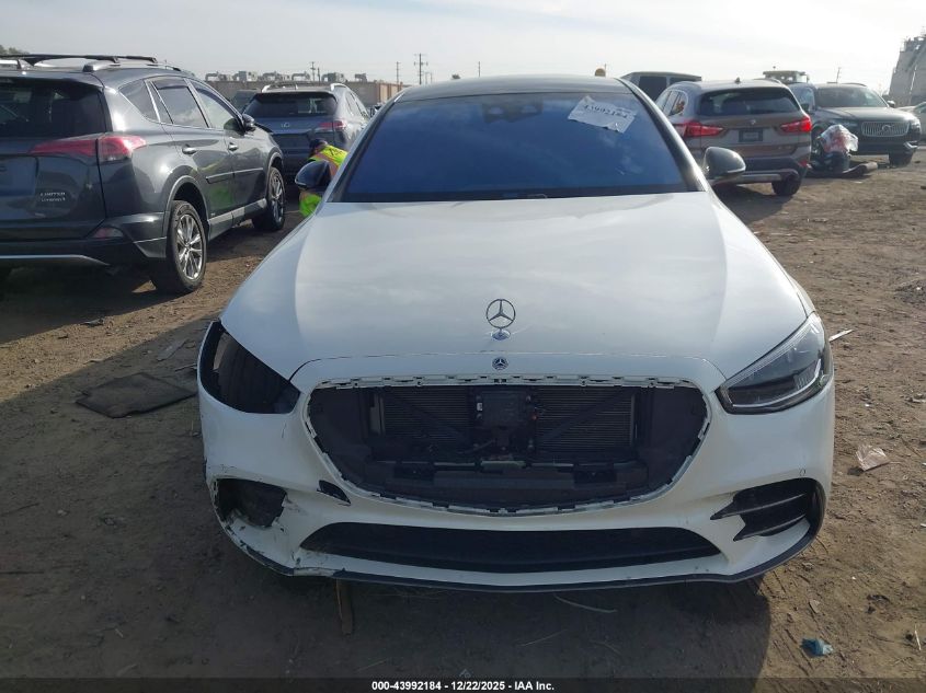 2023 Mercedes-Benz S 500 4Matic VIN: W1K6G6DB7PA167728 Lot: 43992184