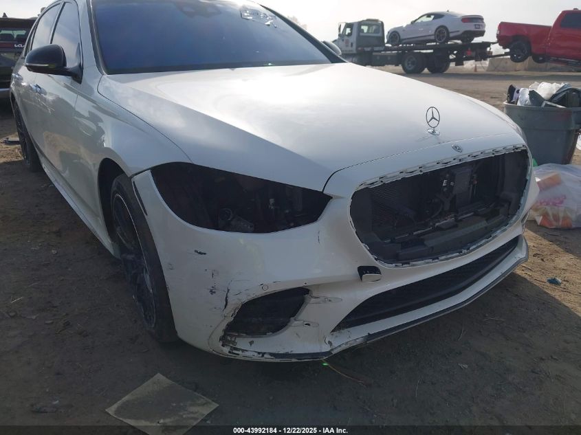 2023 Mercedes-Benz S 500 4Matic VIN: W1K6G6DB7PA167728 Lot: 43992184