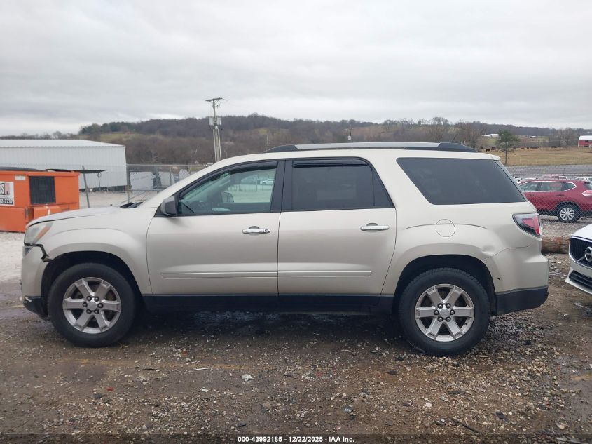 2014 GMC Acadia Sle-2 VIN: 1GKKRPKD5EJ369126 Lot: 43992185