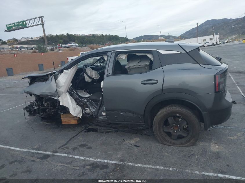 2025 Nissan Kicks Sv Fwd VIN: 3N8AP6CA7SL326296 Lot: 43992195