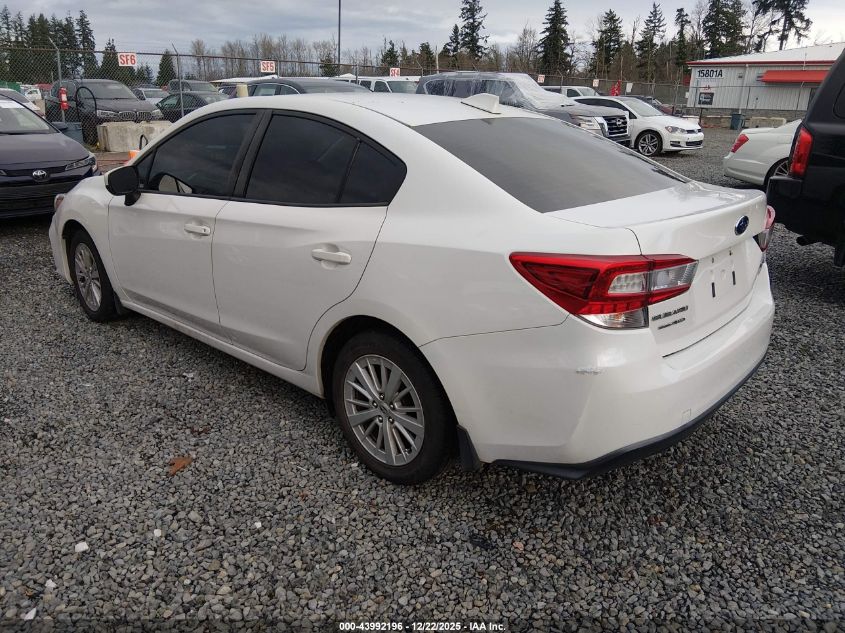 2017 Subaru Impreza 2.0I Premium VIN: 4S3GKAB6XH3621966 Lot: 43992196