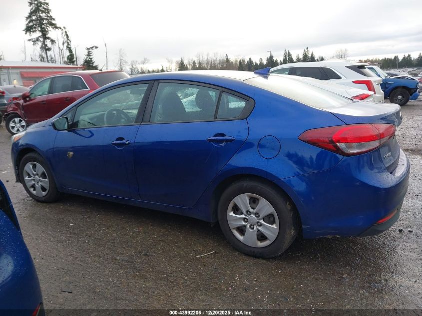 2018 Kia Forte Lx VIN: 3KPFL4A79JE205748 Lot: 43992206