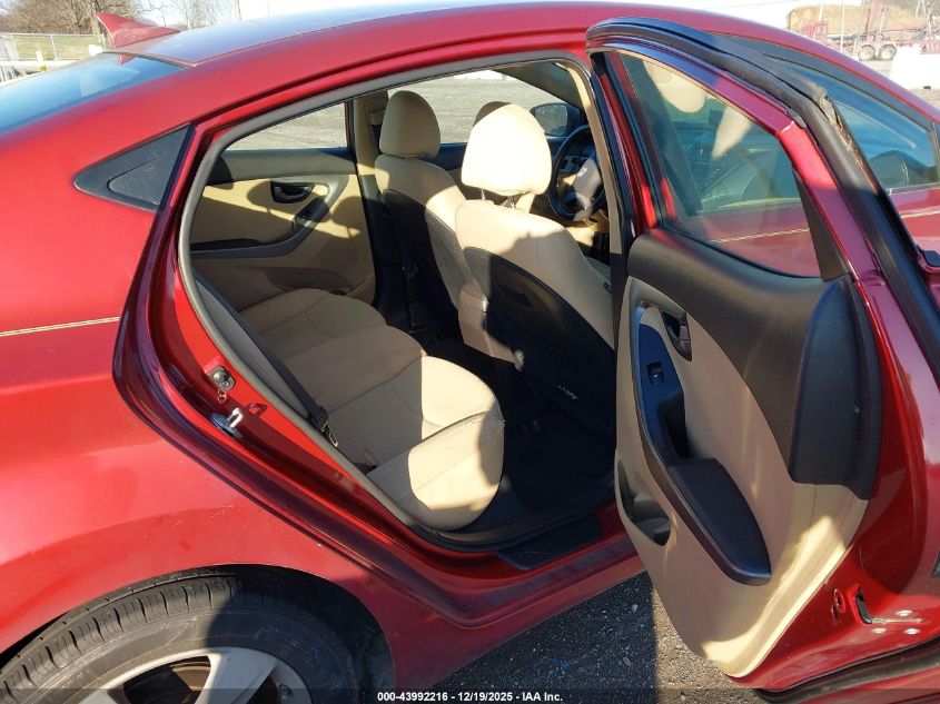 2013 Hyundai Elantra Gls VIN: 5NPDH4AE5DH303313 Lot: 43992216