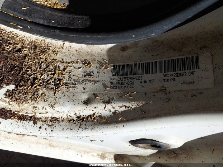 2008 Chrysler Sebring Touring VIN: 1C3LC55R28N249959 Lot: 43992220