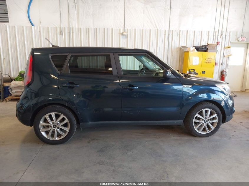 2018 Kia Soul + VIN: KNDJP3A5XJ7517567 Lot: 43992224