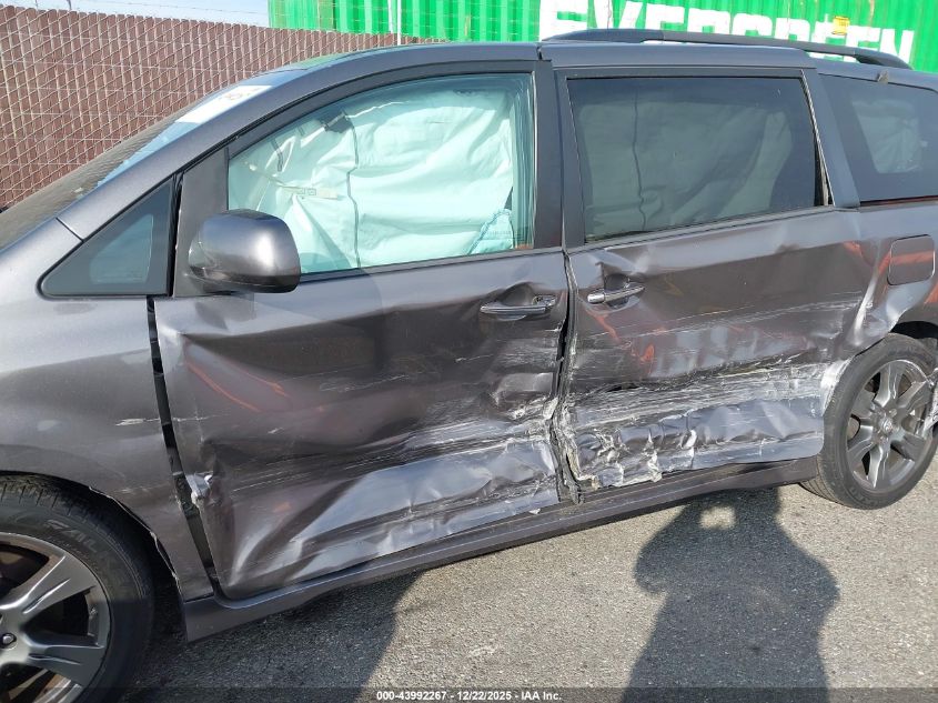 2017 Toyota Sienna Se Premium 8 Passenger VIN: 5TDXZ3DCXHS879588 Lot: 43992267