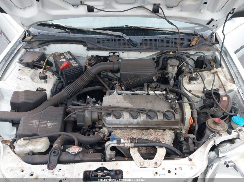 1999 Honda Civic Lx VIN: 2HGEJ6673XH563836 Lot: 43992297