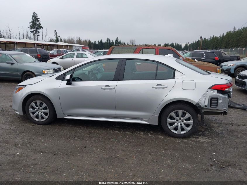 2025 Toyota Corolla Le VIN: 5YFB4MDE6SP307983 Lot: 43992303