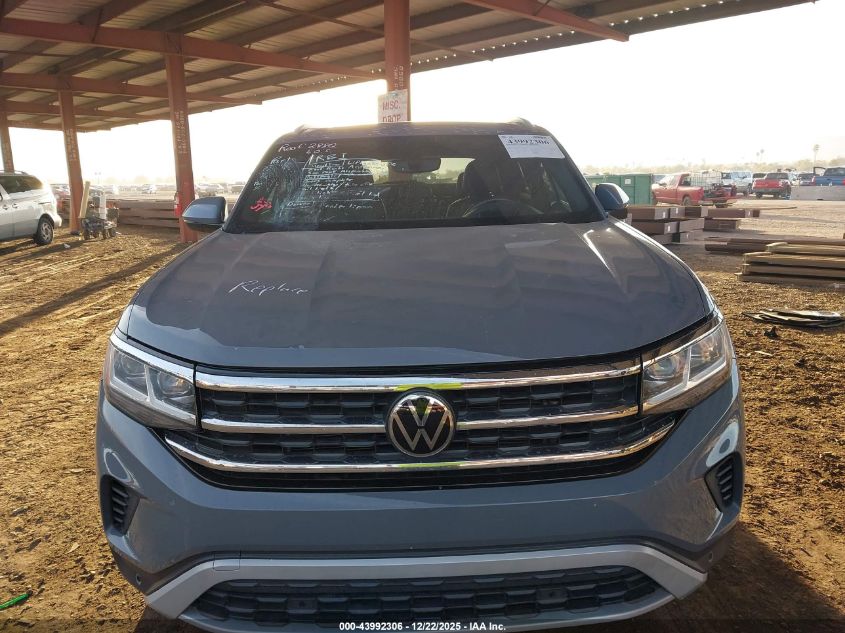 2021 Volkswagen Atlas Cross Sport 3.6L V6 Se W/Technology VIN: 1V2JE2CA4MC215101 Lot: 43992306