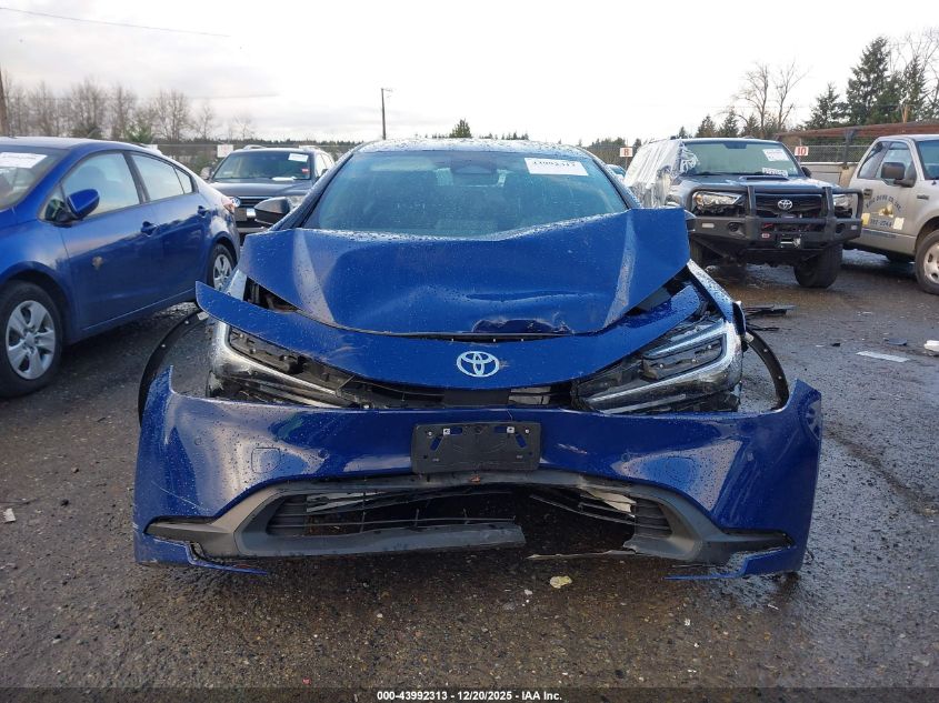 2025 Toyota Prius Le VIN: JTDACAAU7S3056294 Lot: 43992313