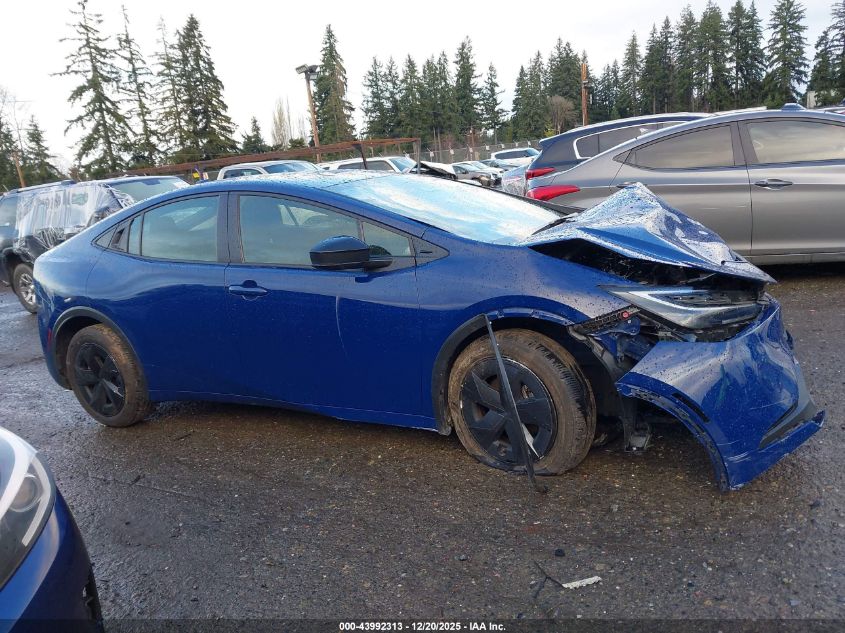 2025 Toyota Prius Le VIN: JTDACAAU7S3056294 Lot: 43992313