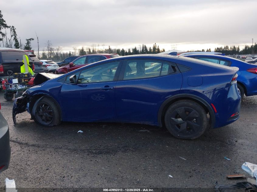 2025 Toyota Prius Le VIN: JTDACAAU7S3056294 Lot: 43992313