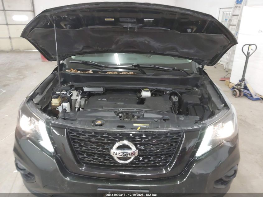 2019 Nissan Pathfinder Sv VIN: 5N1DR2MM1KC649190 Lot: 43992317