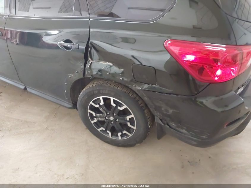 2019 Nissan Pathfinder Sv VIN: 5N1DR2MM1KC649190 Lot: 43992317