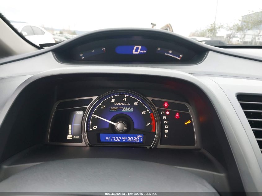 2007 Honda Civic Hybrid VIN: JHMFA36277S006134 Lot: 43992323