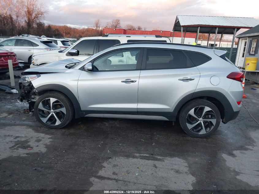 2018 Hyundai Tucson Limited VIN: KM8J3CA20JU835289 Lot: 43992324