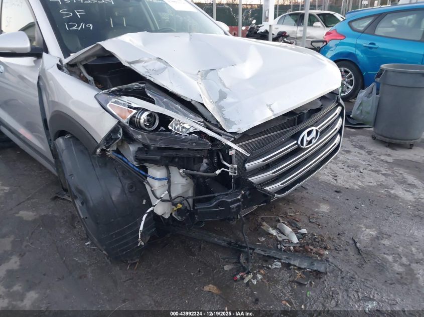 2018 Hyundai Tucson Limited VIN: KM8J3CA20JU835289 Lot: 43992324