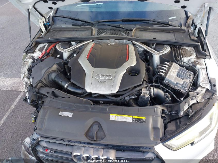 2018 Audi S4 3.0T Premium Plus VIN: WAUB4BF48JA062760 Lot: 43992336