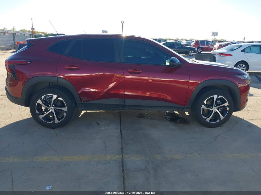 2025 Chevrolet Trax Fwd 1Rs VIN: KL77LGEP4SC184037 Lot: 43992337