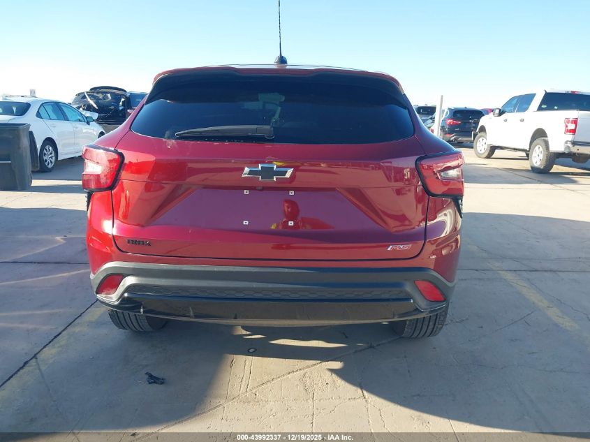 2025 Chevrolet Trax Fwd 1Rs VIN: KL77LGEP4SC184037 Lot: 43992337
