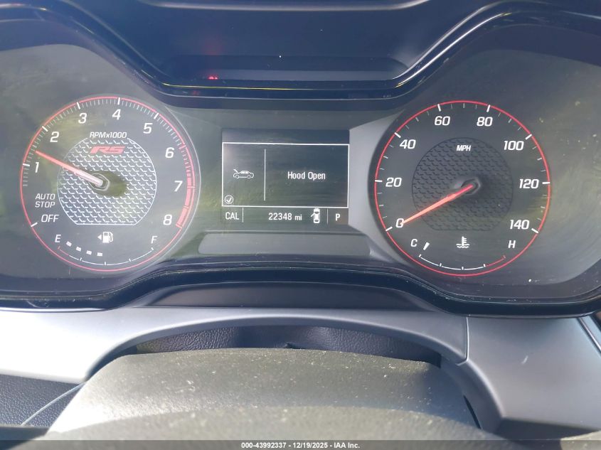 2025 Chevrolet Trax Fwd 1Rs VIN: KL77LGEP4SC184037 Lot: 43992337