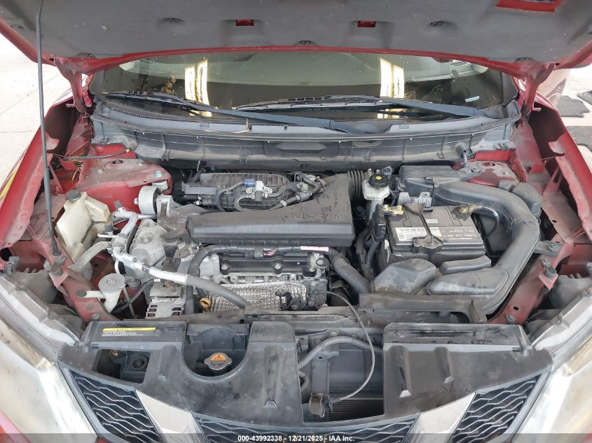 2015 Nissan Rogue Sv VIN: 5N1AT2MTXFC897410 Lot: 43992338