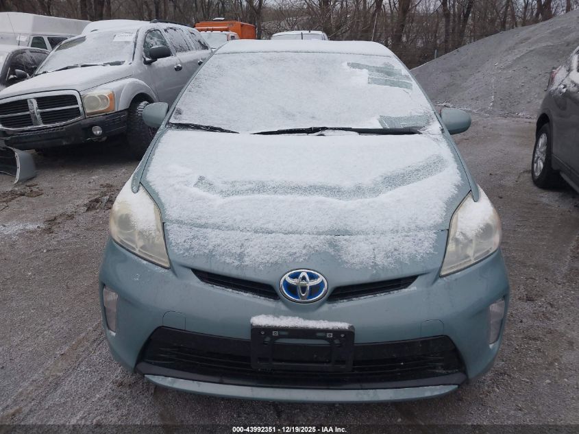 2013 Toyota Prius Two VIN: JTDKN3DU0D5558240 Lot: 43992351