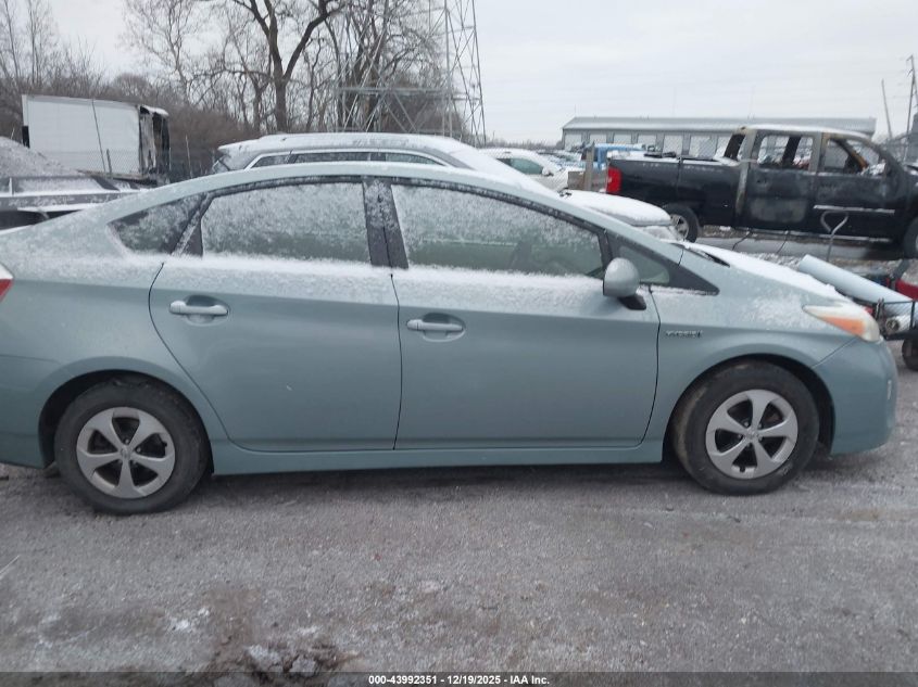 2013 Toyota Prius Two VIN: JTDKN3DU0D5558240 Lot: 43992351