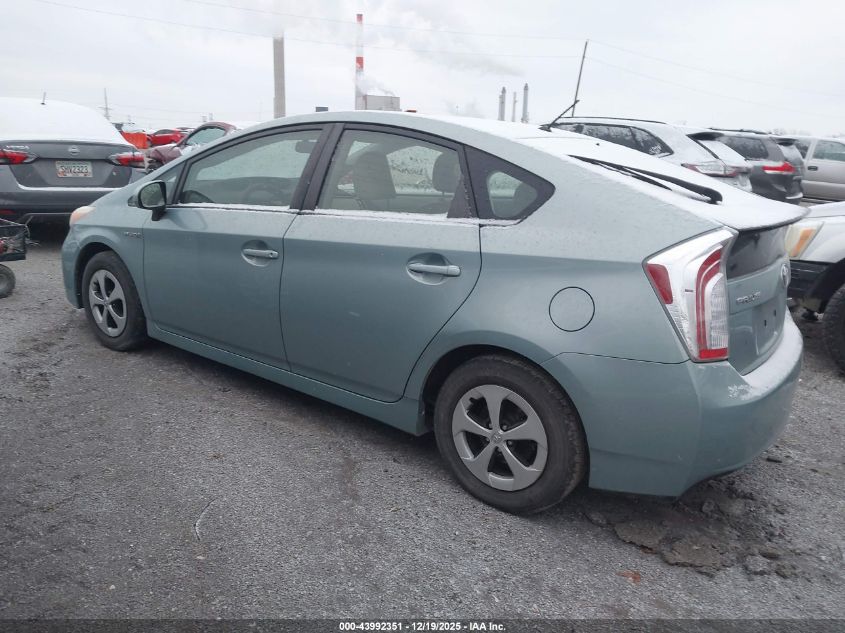 2013 Toyota Prius Two VIN: JTDKN3DU0D5558240 Lot: 43992351