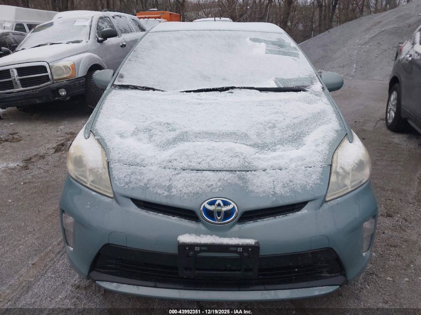 2013 Toyota Prius Two VIN: JTDKN3DU0D5558240 Lot: 43992351