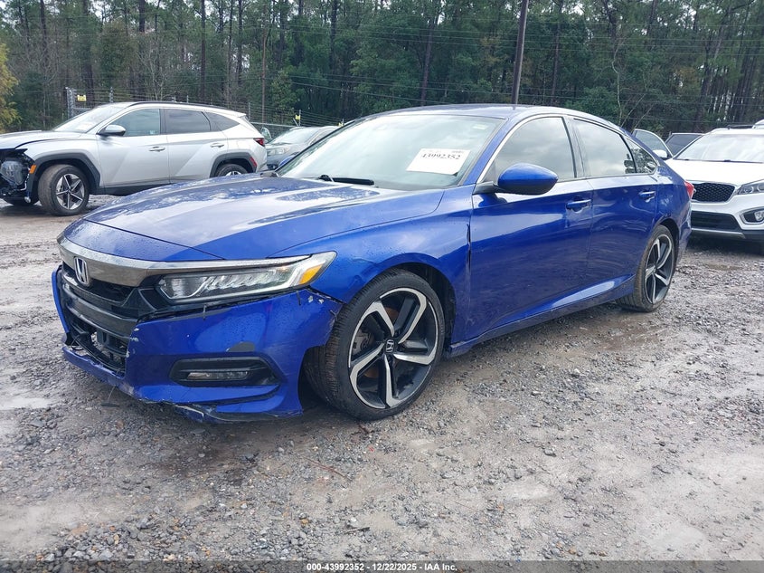 VIN 1HGCV1F34JA139969 2018 HONDA ACCORD SPORT