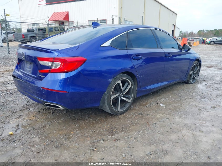 VIN 1HGCV1F34JA139969 2018 HONDA ACCORD SPORT