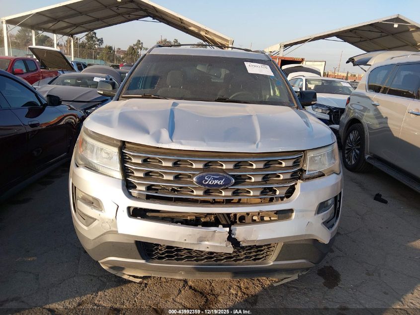 2016 Ford Explorer Xlt VIN: 1FM5K8D80GGB53456 Lot: 43992359