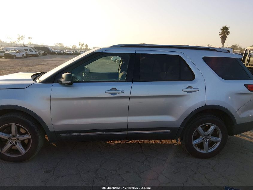 2016 Ford Explorer Xlt VIN: 1FM5K8D80GGB53456 Lot: 43992359