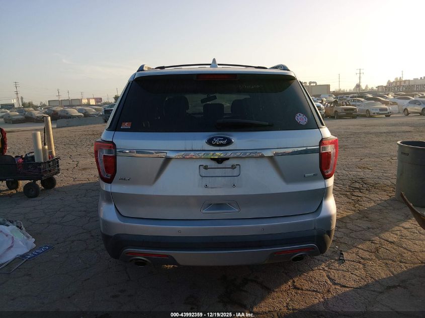 2016 Ford Explorer Xlt VIN: 1FM5K8D80GGB53456 Lot: 43992359